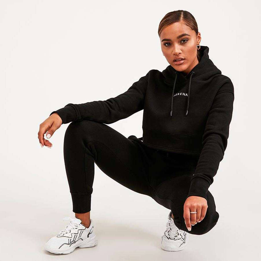 Forena Angelica Cropped Overhead Hoodie