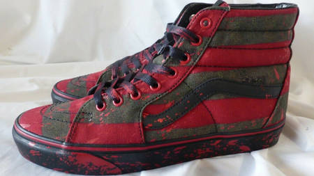 The Vans Sk8-Hi "Freddy Krueger" Is Inbound for Halloween The Vans Sk8-Hi "Freddy Krueger" Is Inbound for Halloween