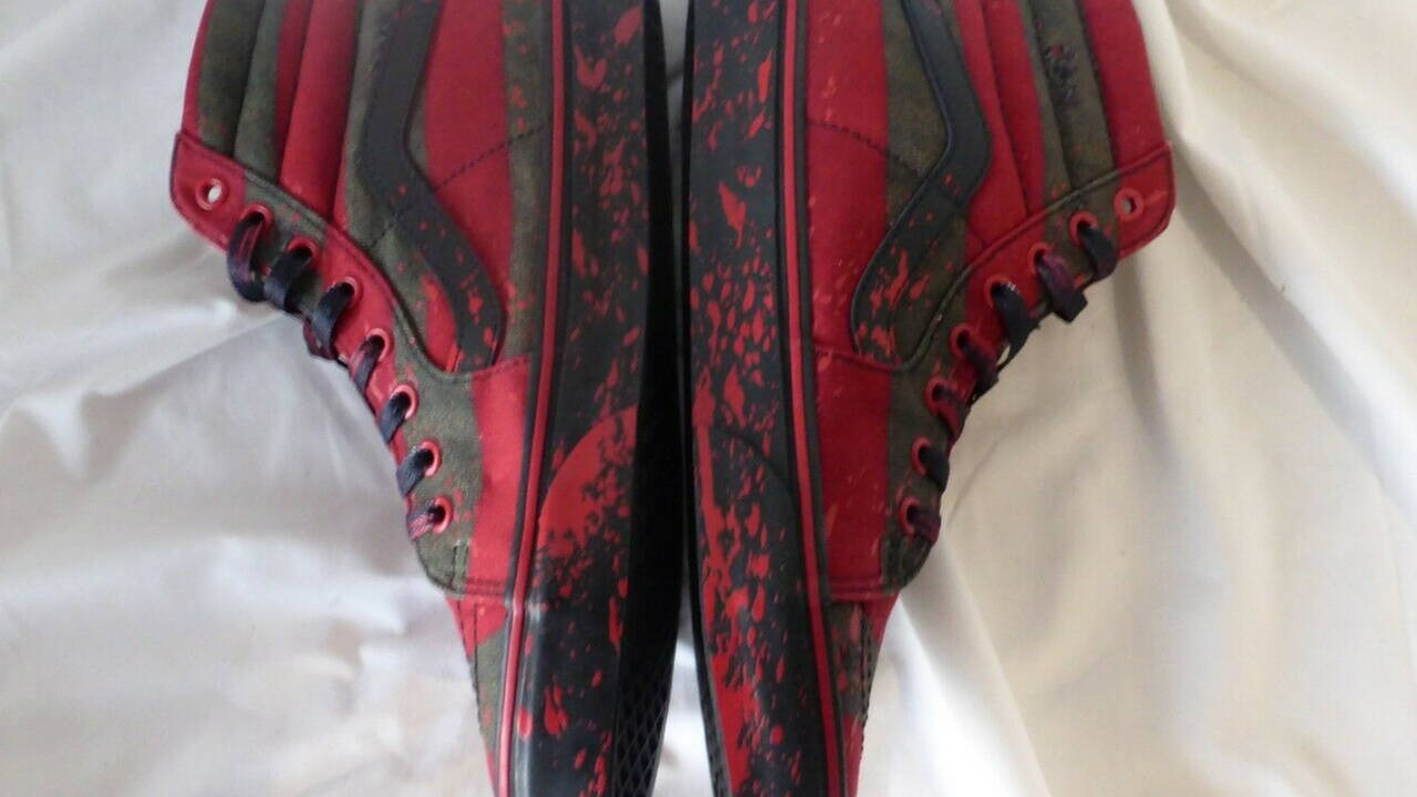 Freddy Krueger Vans Sk8 Hi 3