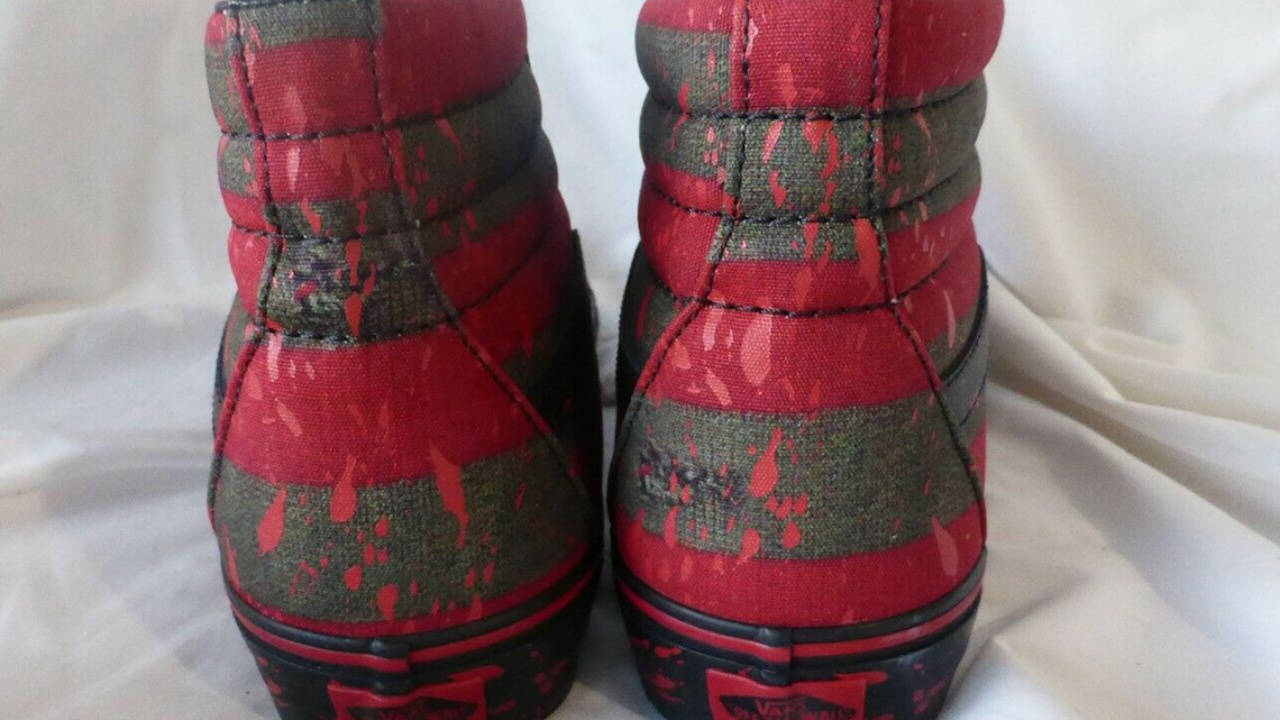 Freddy Krueger Vans Sk8 Hi 5