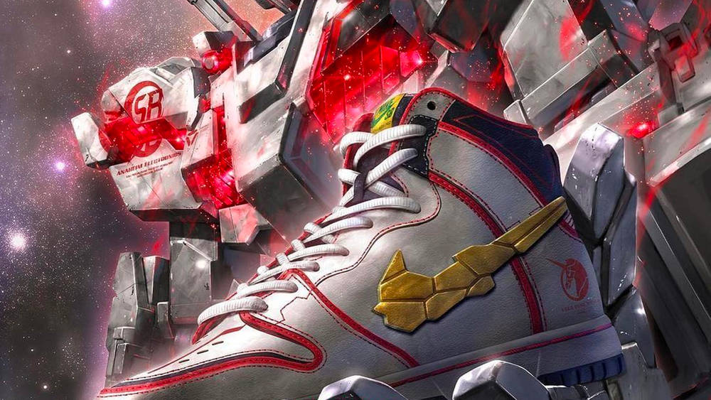 Gundam x Nike SB Dunk High "Unicorn"!