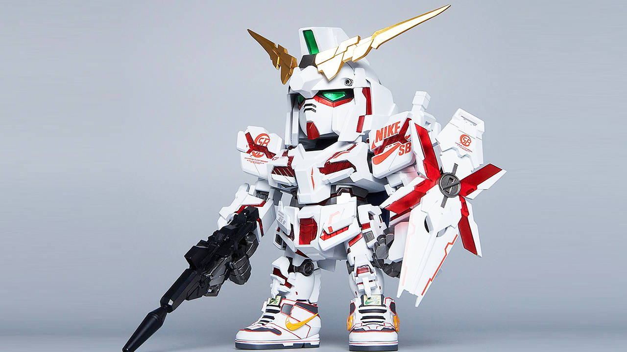 These Gundam x Nike SB Figures Are Dropping Later This Month!