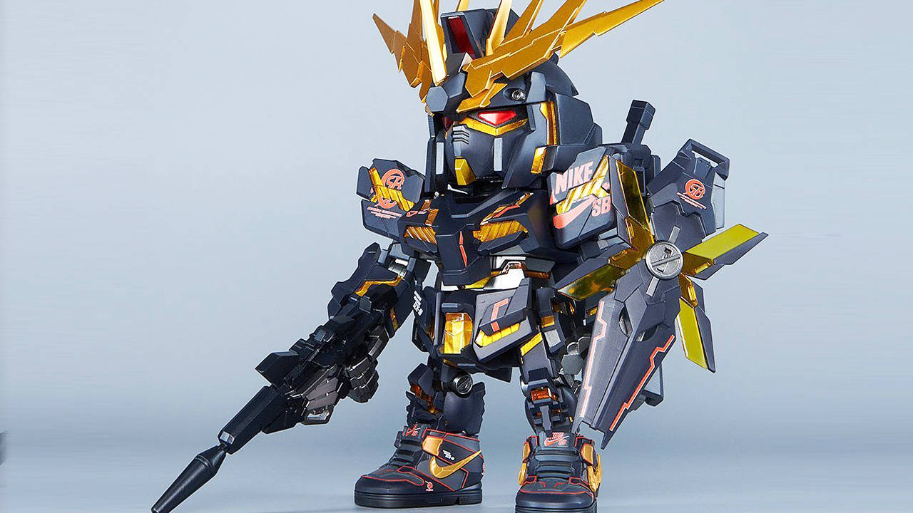 These Gundam x Nike SB Figures Are Dropping Later This Month!