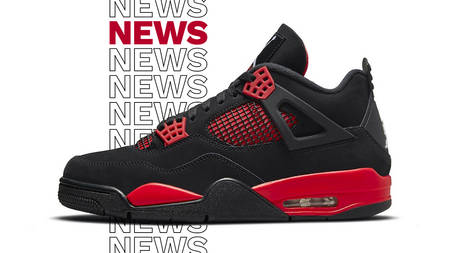 The Air Jordan 4 "Red Thunder" Is Officially Unveiled The Air Jordan 4 "Red Thunder" Is Officially Unveiled