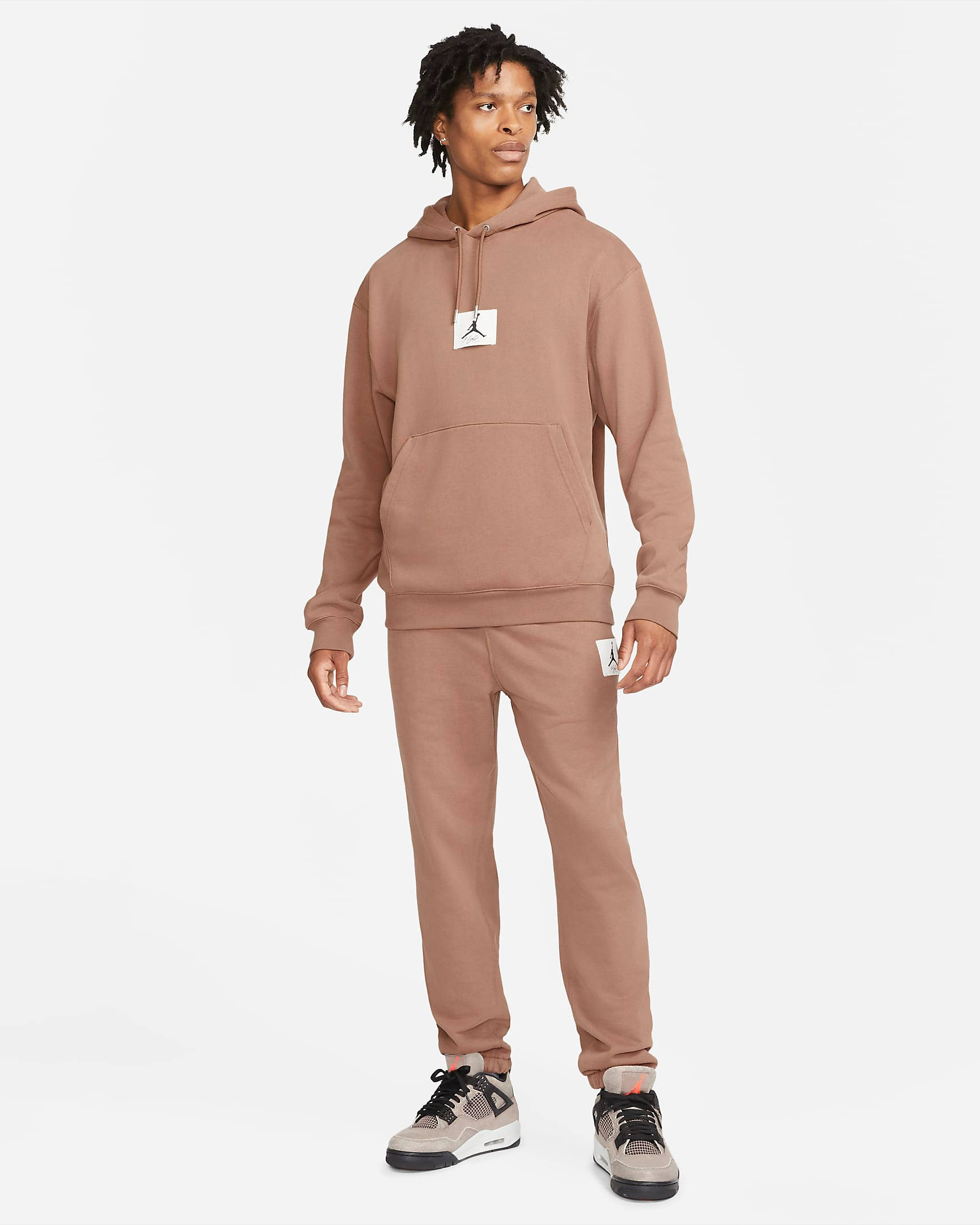 essentials statement fleece hoodie