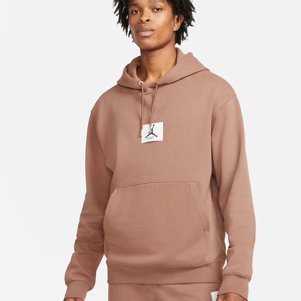 essentials hoodie womens brown