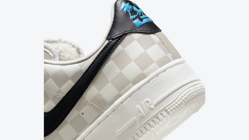 LeBron x Nike Air Force 1 Strive For Greatness Closeup