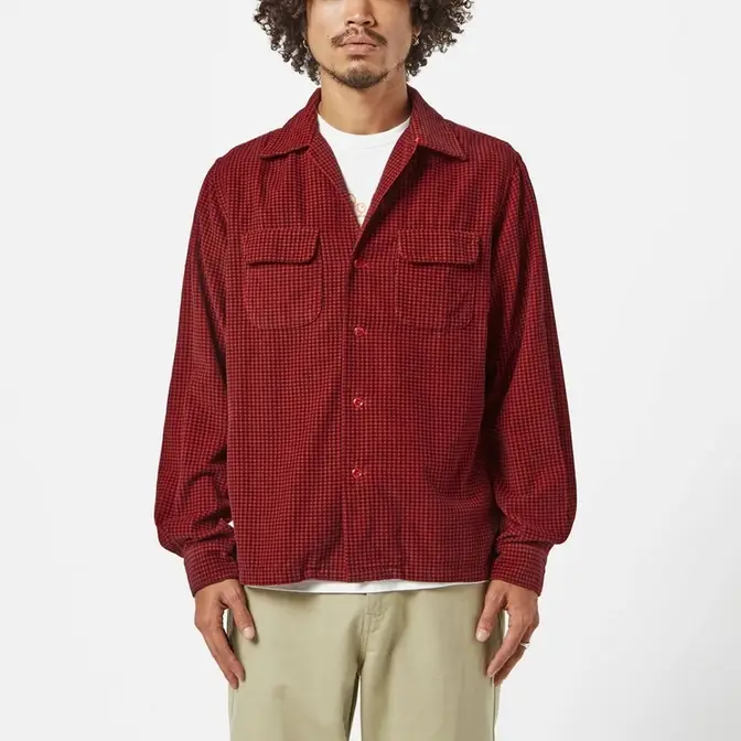 Levis red check outlet shirt