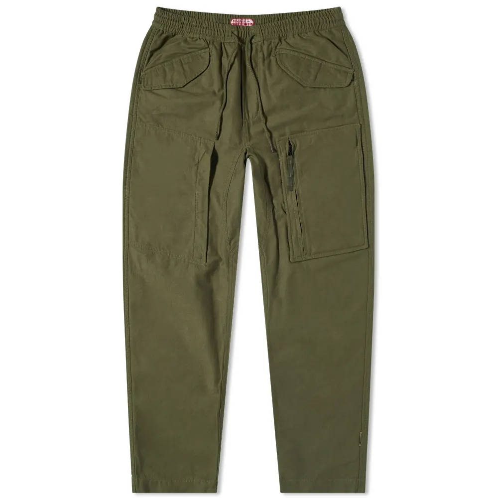 Maharishi U.S. Air Helicopter Track Pants - Olive | The Sole Supplier