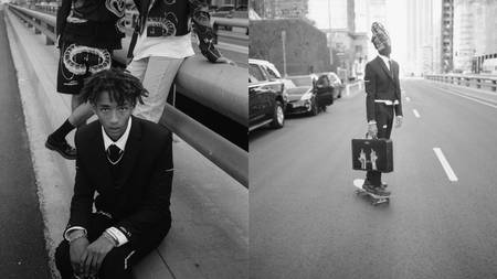Jaden Smith Puts a Contemporary Spin on Traditional Tailoring With This MSFTSrep "Untitled" FW21 Collection Jaden Smith Puts a Contemporary Spin on Traditional Tailoring With This MSFTSrep "Untitled" FW21 Collection