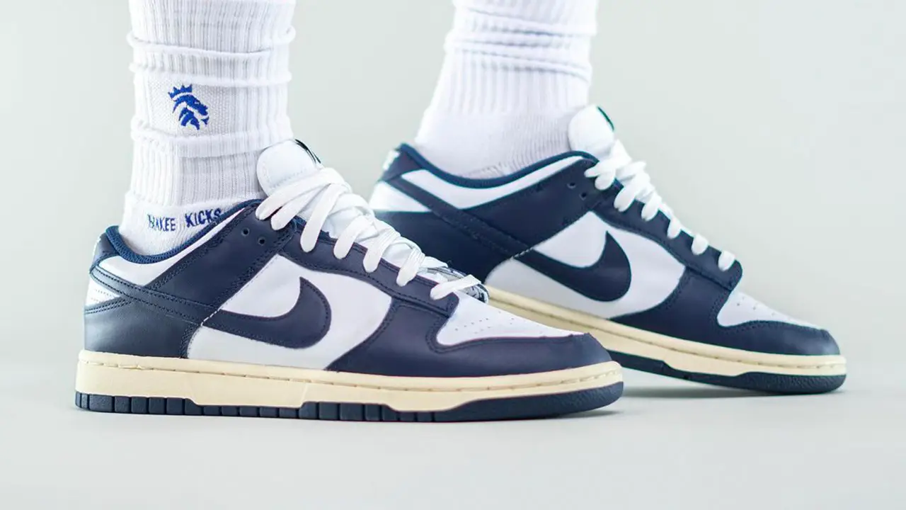 Nike Wants to Channel Vintage Vibes With These Pre-Aged Dunk Low Soles ...