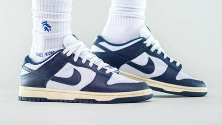 Nike Wants to Channel Vintage Vibes With These Pre-Aged Dunk Low Soles