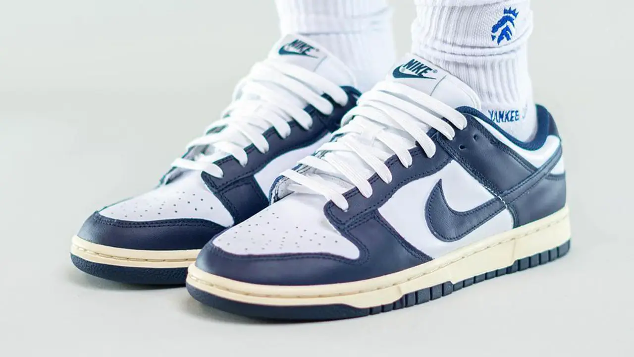 Nike Wants to Channel Vintage Vibes With These Pre-Aged Dunk Low Soles ...