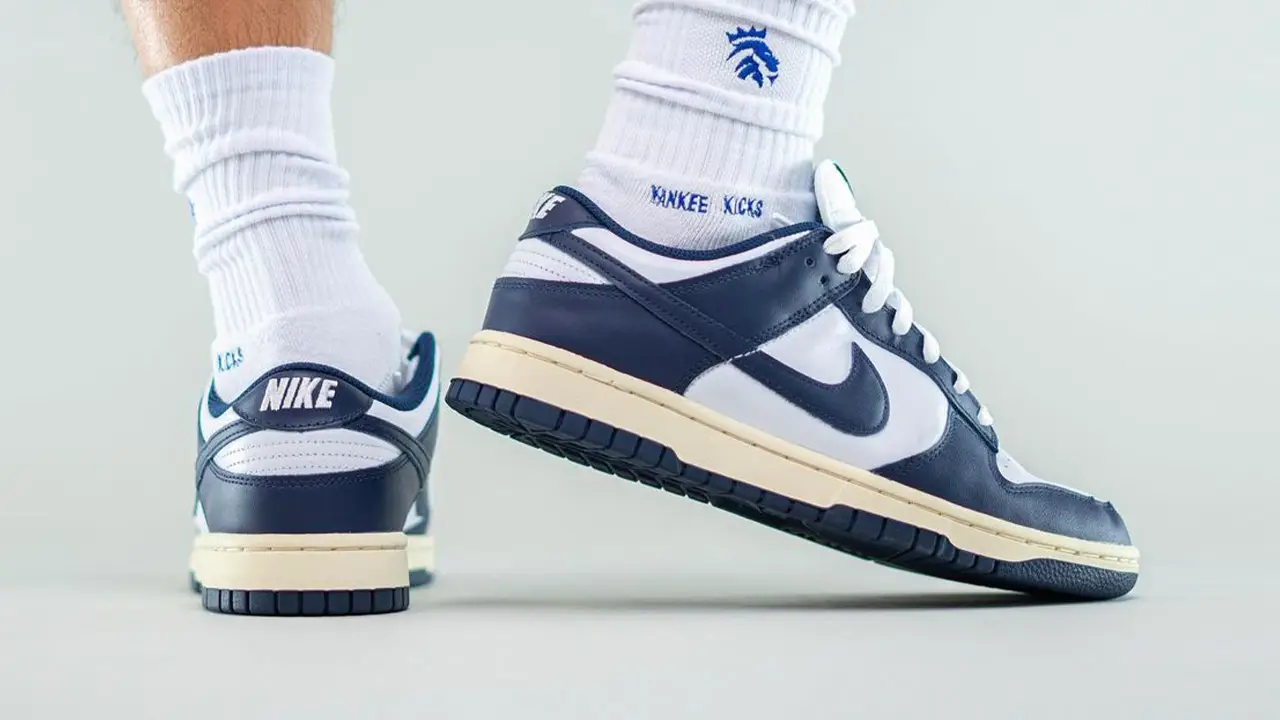 Nike Wants to Channel Vintage Vibes With These Pre-Aged Dunk Low Soles ...