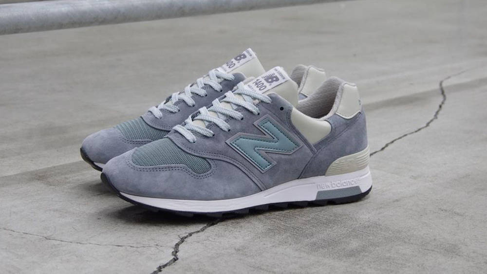 The New Balance 1400 "Steel Blue" Receives a Made in US Makeover New Balance 1400 Steel Blue Made in US