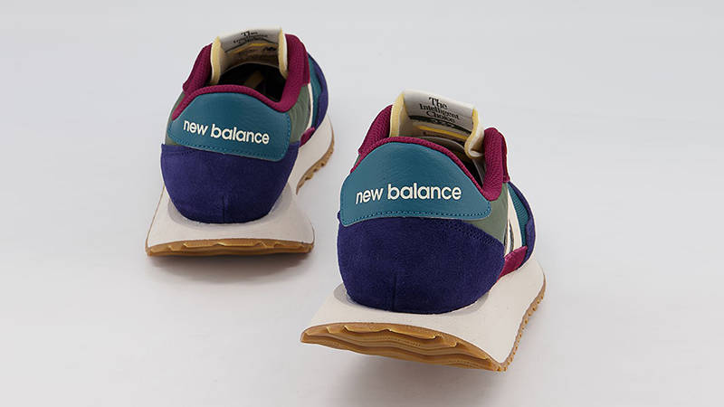 New Balance 237 Blue Green Burgundy
