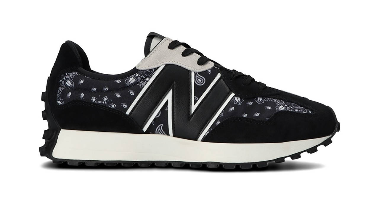 New Balance 327 Black Paisley