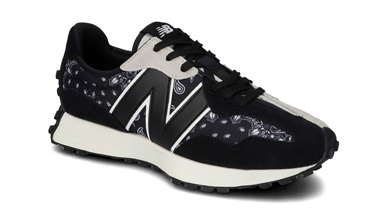 New Balance 327 Black Paisley