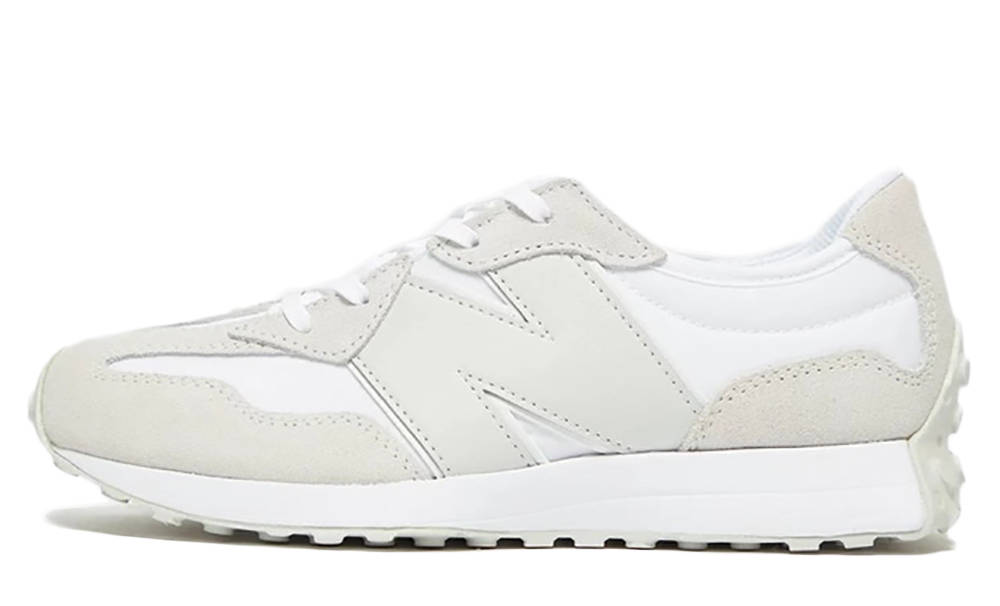 new balance 327 triple white