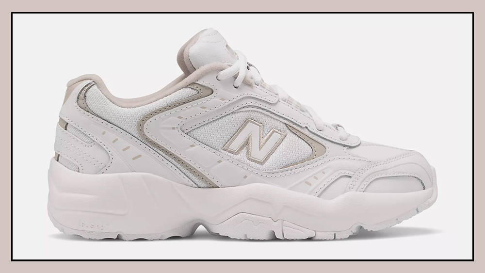 New Balance 452 White Light Cliff Grey