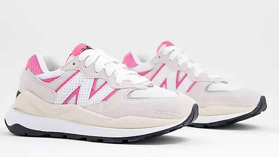 New Balance 57/40 White Pink