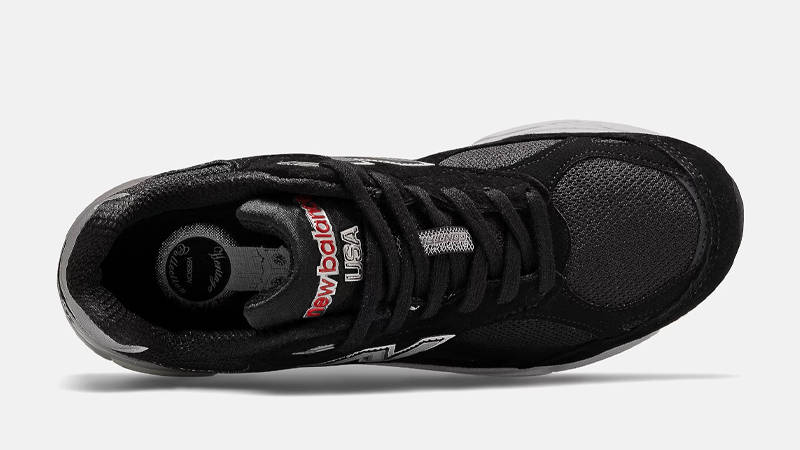 New Balance 990v3 Black Grey Middle