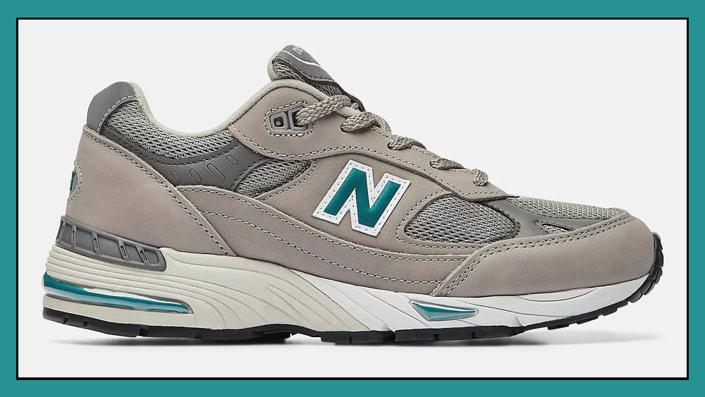 New Balance 991 Made in UK Grey Emerald