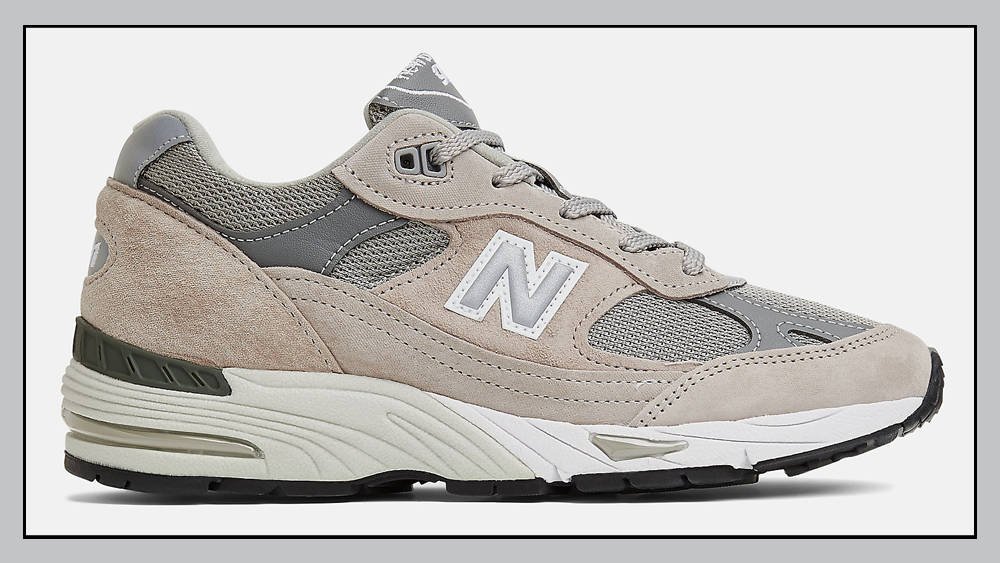 New Balance 991 Made in UK Grey White