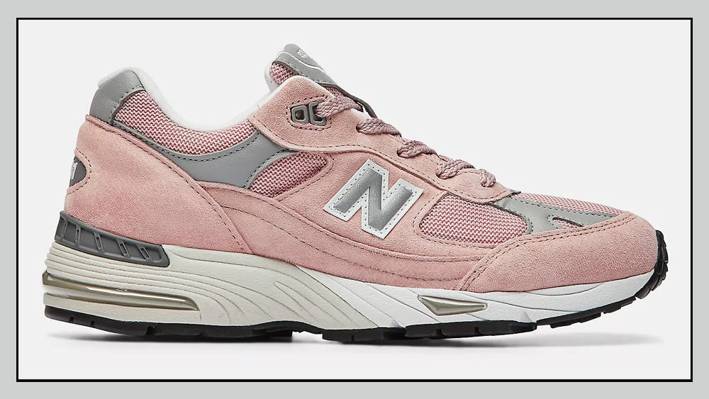 New Balance 991 Made in UK Pink Grey