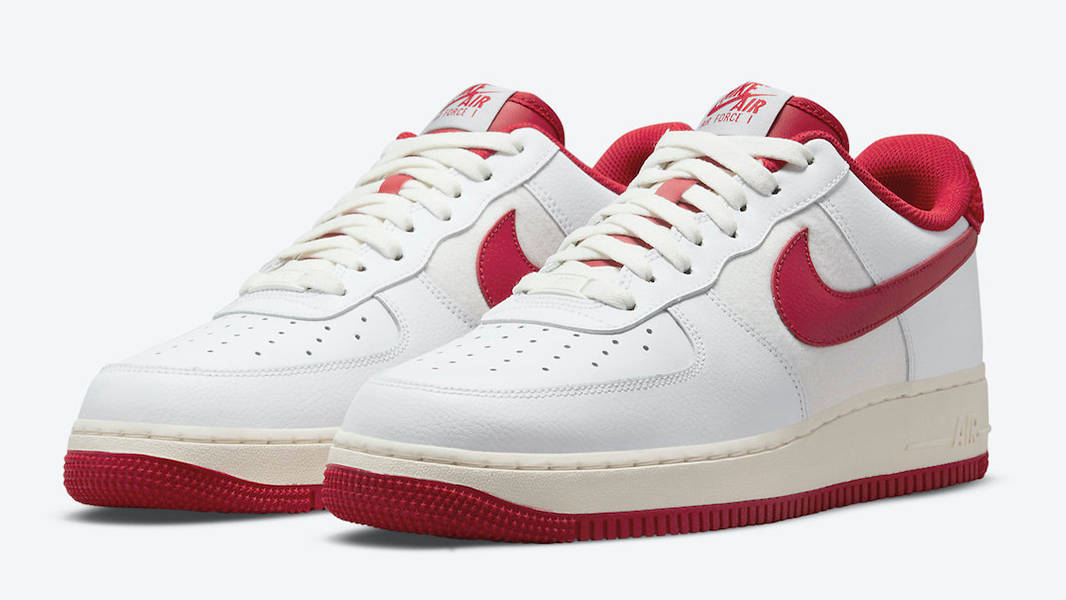 Nike Air Force 1 07 LV8 White Gym Red