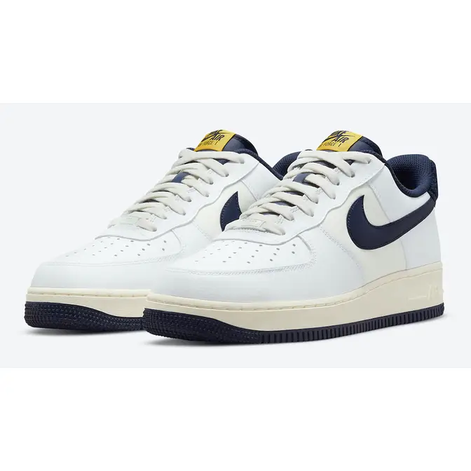 Nike Air Force 1 07 LV8 White Midnight Navy | Where To Buy | DO5220-141 ...