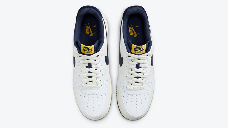 Nike Air Force 1 07 LV8 White Midnight Navy