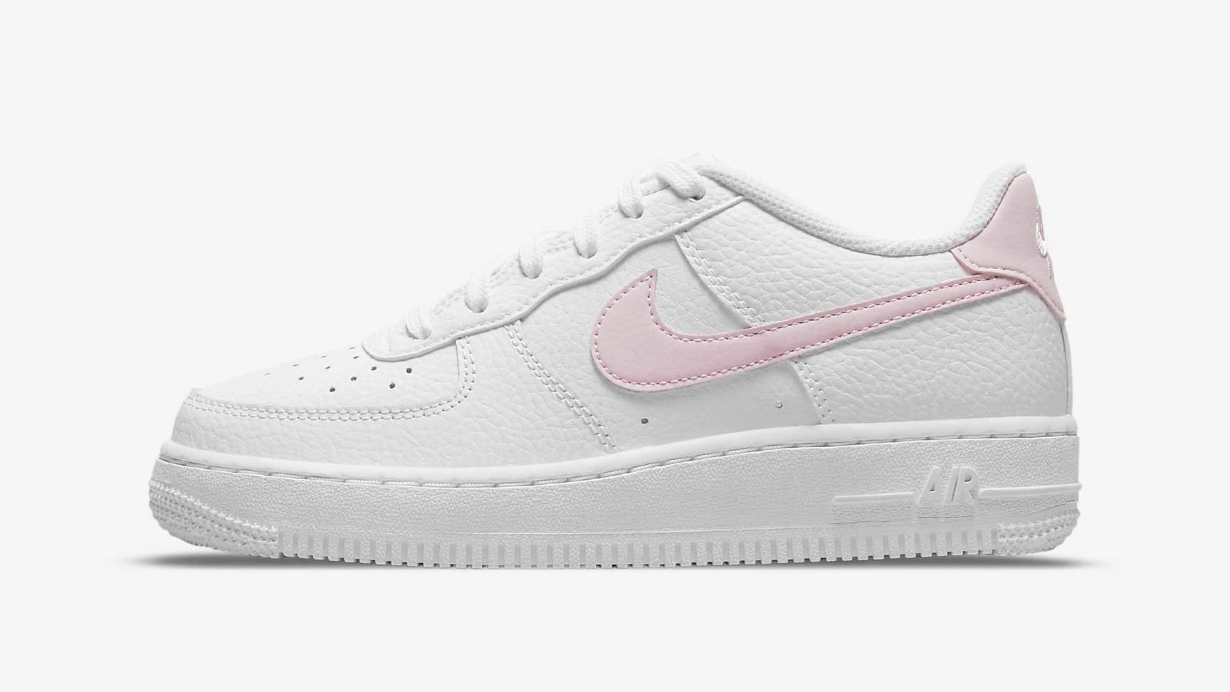 Nike Air Force 1 GS White Pink Foam