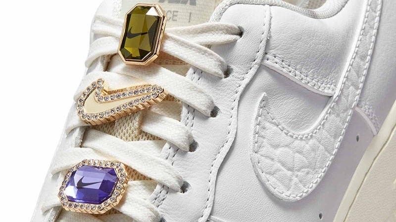 Nike Air Force 1 Low Bling Sea Glass White DN5463-100 Detail 3