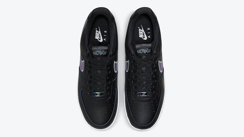 Nike Air Force 1 Low Iridescent Swoosh Black