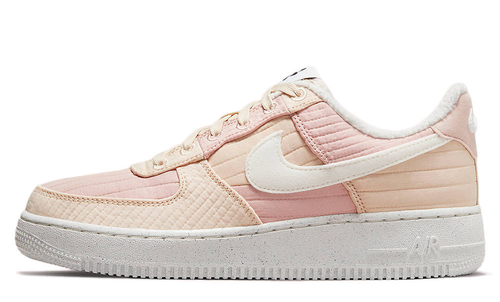 pink check air force ones