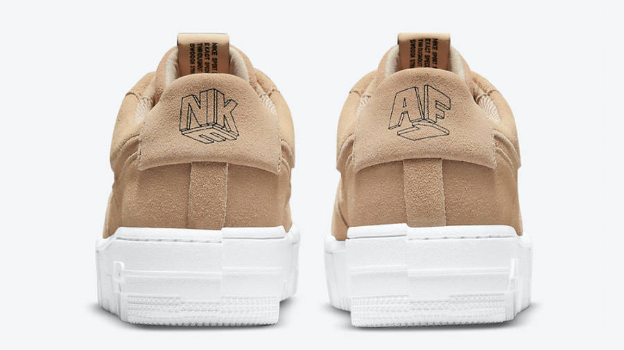 nike af1 pixel tan suede mens