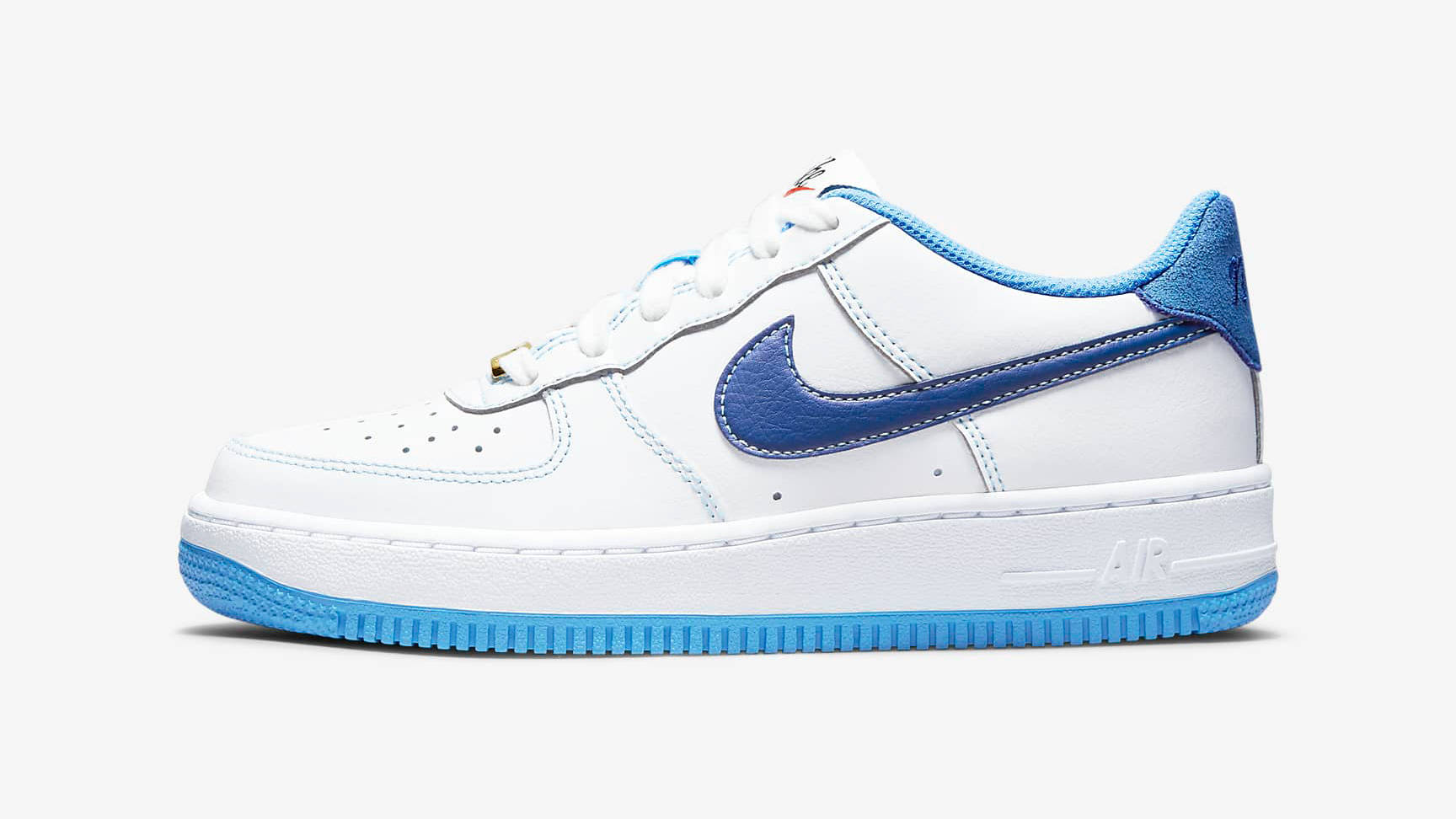 Nike Air Force 1 S50 GS White University Blue