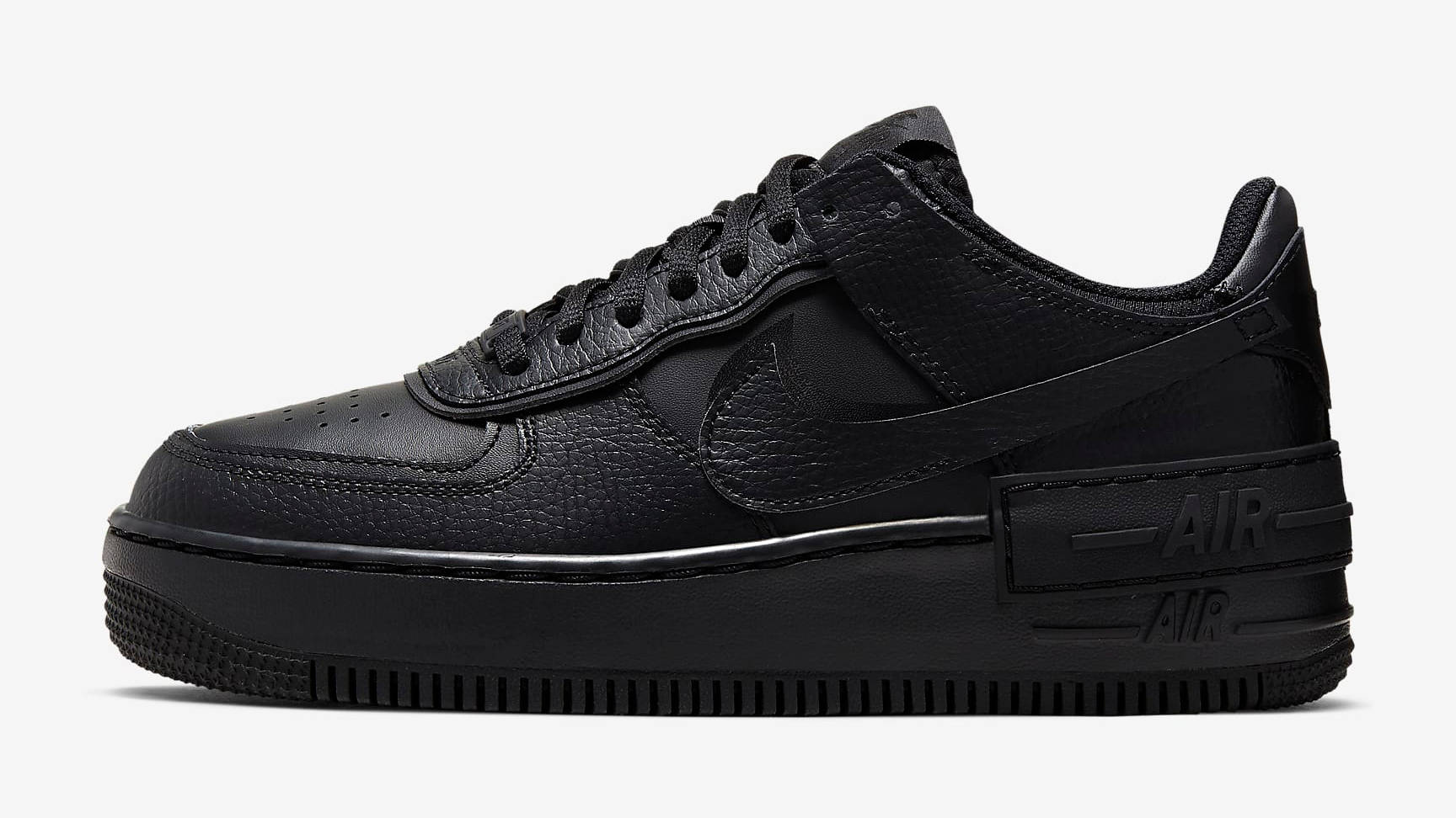 Nike Air Force 1 Shadow Triple Black