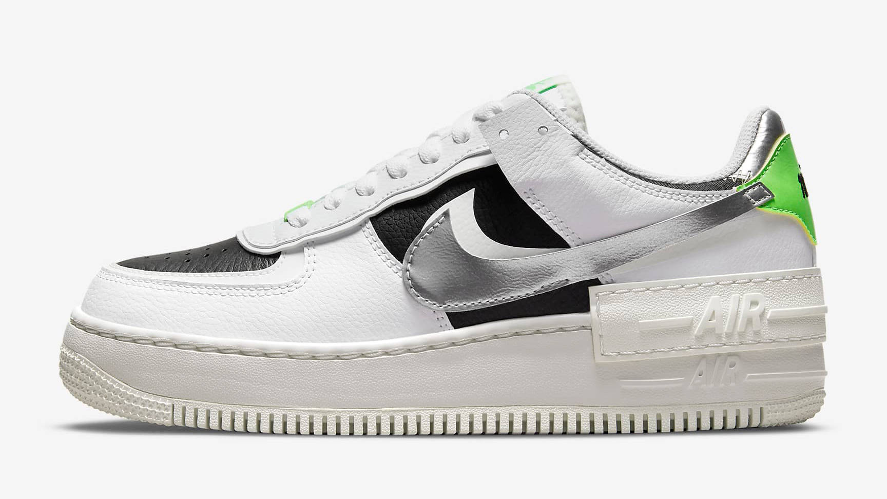 Nike Air Force 1 Shadow White Green Strike