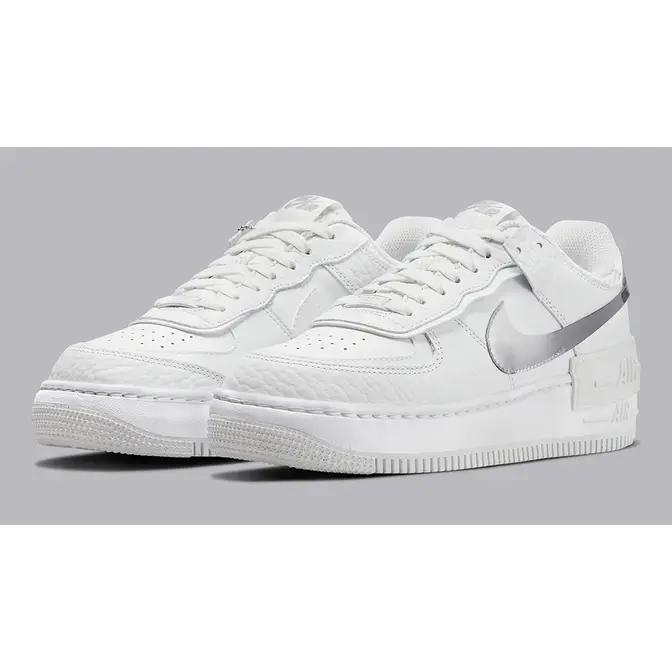 Nike Air Force 1 Shadow White Grey | Where To Buy | DQ0837-100 | The ...