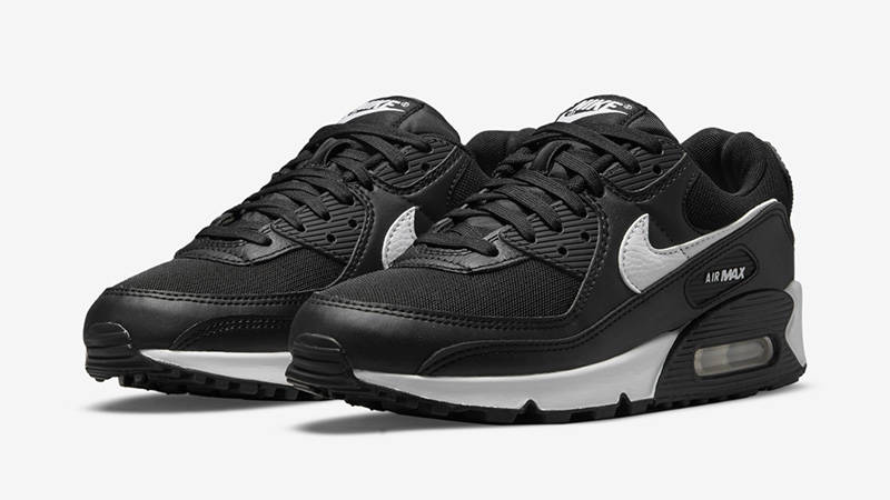 Nike Air Max 90 Black White DH8010-002 front