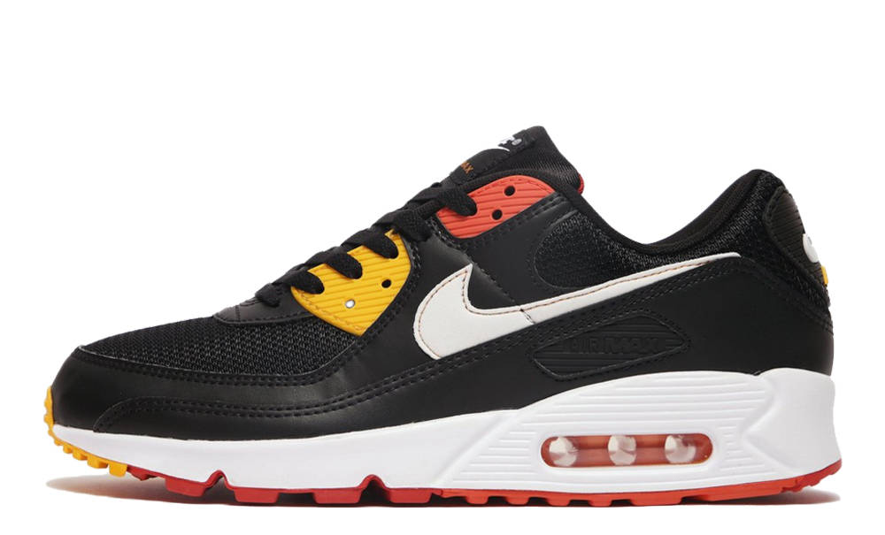red yellow and black air max