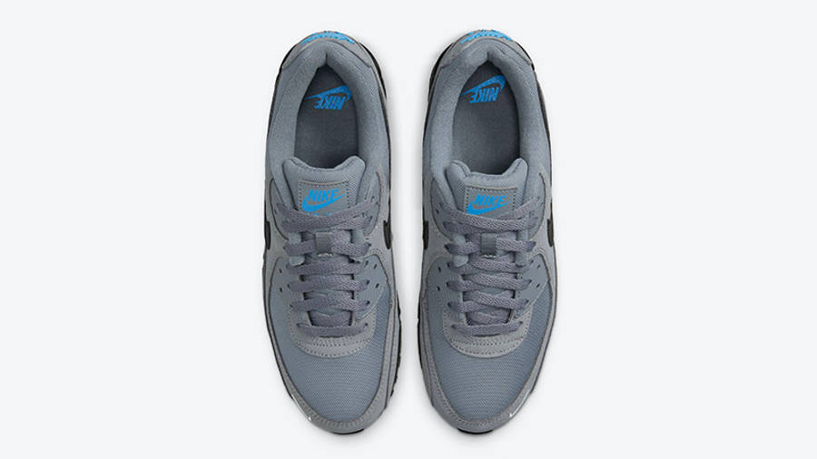 Nike Air Max 90 Grey Blue Black DO6706-002 middle