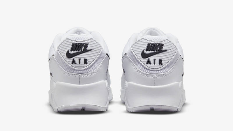 nike air max 90 white with black swoosh