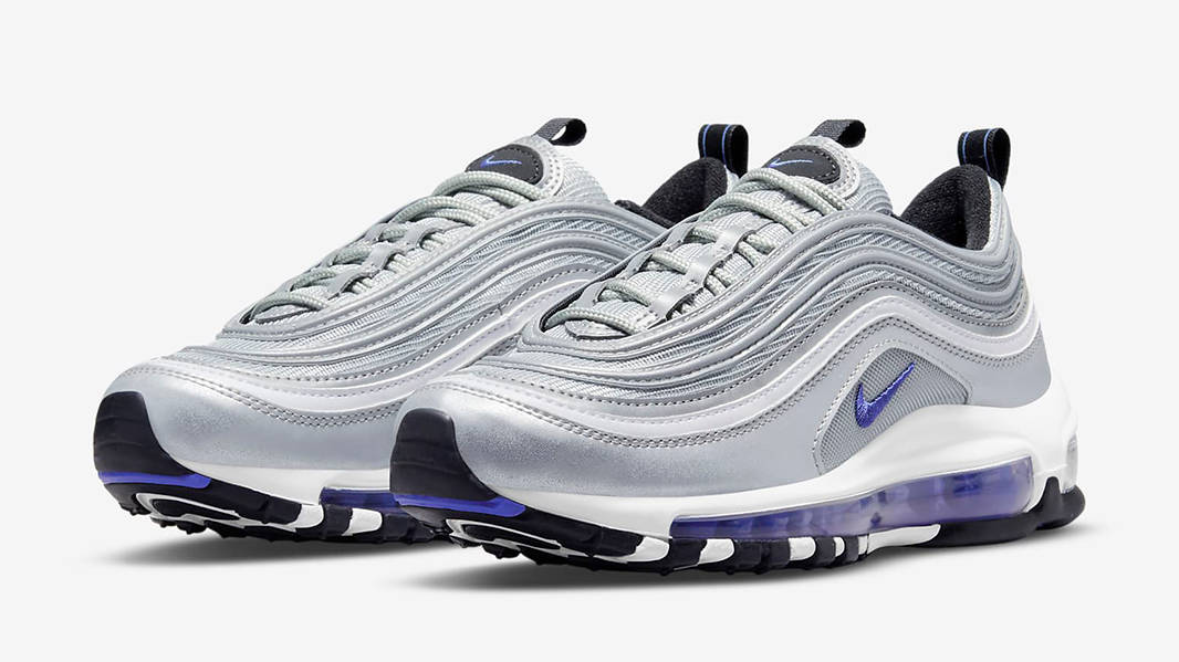 Nike Air Max 97 GS Metallic Silver Violet
