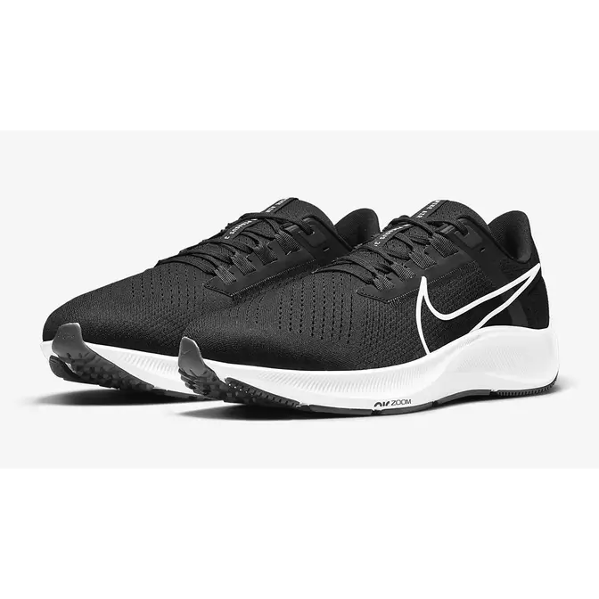Nike Air Zoom Pegasus 38 Black White | Where To Buy | CW7356-002 | The ...