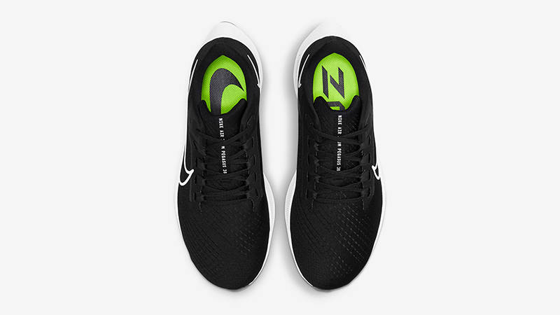 Nike Air Zoom Pegasus 38 Black White CZ1815-002 Top