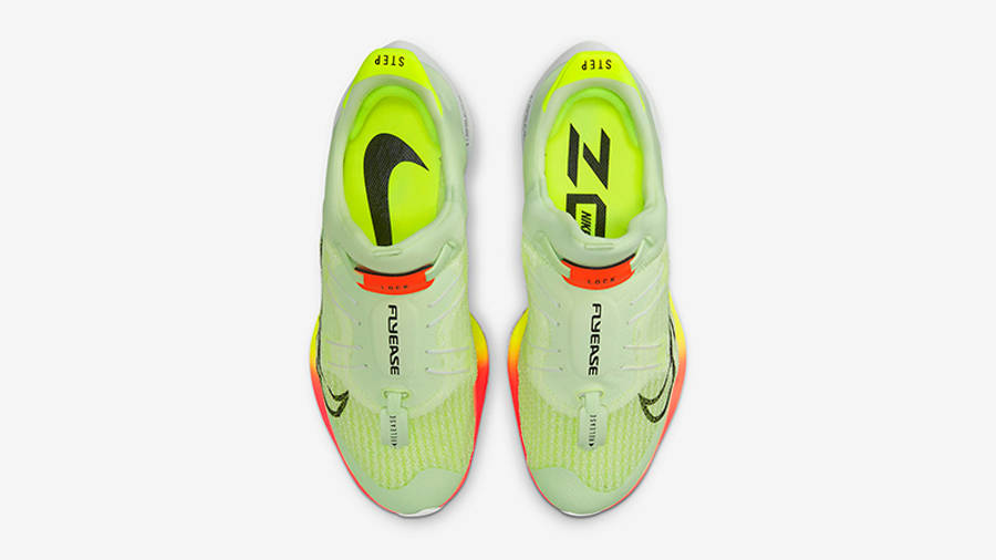 Nike Air Zoom Tempo NEXT% FlyEase Barely Volt CV1889-700 Top