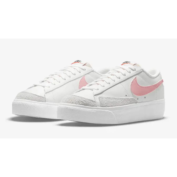 Nike Blazer Low Platform White Pink Glaze | Where To Buy | DJ0292-103 ...